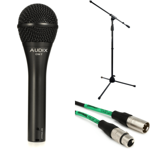 Audix OM7 Handheld Microphone Bundle with Stand and Cable