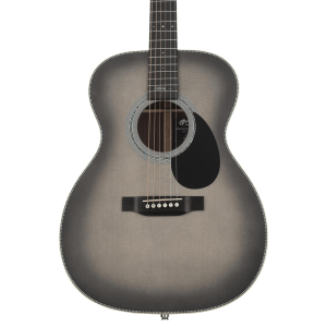 Martin OMJM John Mayer 20th Anniversary Acoustic-electric Guitar - Platinum Gray Burst