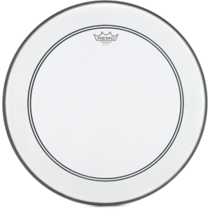 Remo Powerstroke P3 Coated Bass Drumhead - 20 inch with 2.5 inch Impact Pad