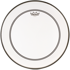 Remo Powerstroke P3 Clear Bass Drumhead - 18 inch with 2.5 inch Impact Pad