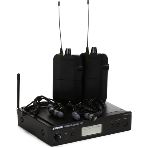 Shure PSM300 Twin Pack P3TR112TW Wireless In-ear Monitor System - J13 Band
