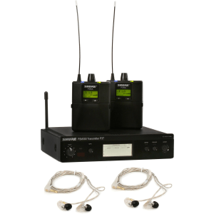 Shure PSM300 Twin Pack Pro P3TRA215TWP Wireless In-ear Monitor System - G20 Band