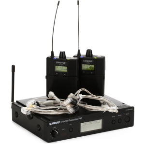 Shure PSM300 Twin Pack Pro P3TRA215TWP Wireless In-ear Monitor System - J13 Band