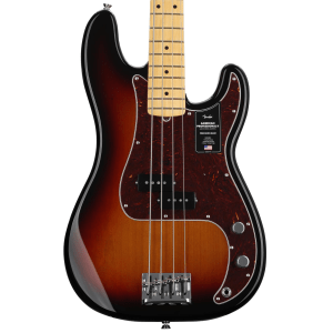 Fender American Professional II Precision Bass - 3 Color Sunburst with Maple Fingerboard
