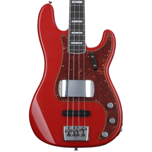 Fender Custom Shop Limited-edition P Bass Special Journeyman Relic - Aged Dakota Red