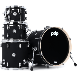PDP Concept Maple 4-piece Shell Pack - Satin Black