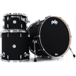 PDP Concept Maple Rock 3-piece Shell Pack - Satin Black