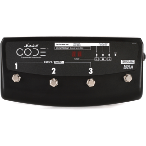 Marshall PEDL-91009 4-way Footswitch for CODE Amplifiers
