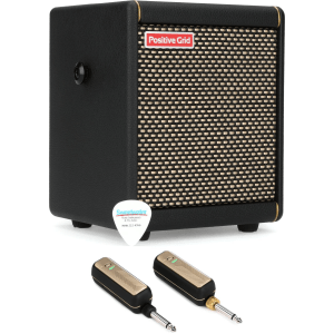 Positive Grid Spark Mini Portable Combo Amp with Wireless System - Black