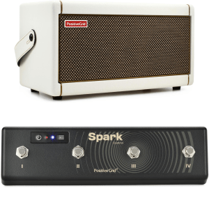 Positive Grid Spark Combo Amp - Pearl with Footswtich