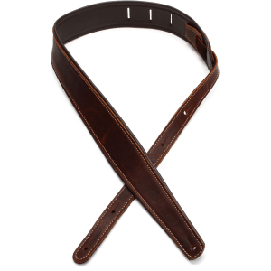 LM Products Premier Guitar Strap - Craftsman Leather, Whiskey