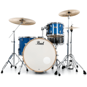 Pearl Professional Maple 3-piece Shell Pack - Sheer Blue