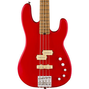 Charvel Pro-Mod San Dimas Bass PJ IV MAH Electric Bass - Satin Ferrari Red
