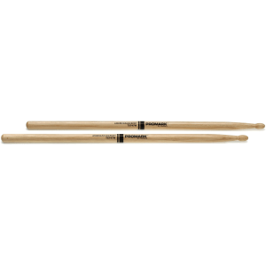 Promark Classic Forward Drumsticks - 747 Rock Hickory - Wood Tip