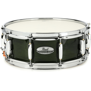 Pearl Professional Series Snare Drum - 5 x 14-inch - Emerald Mist
