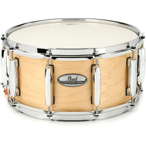 Pearl Professional Series Snare Drum - 6.5 x 14-inch - Natural Maple