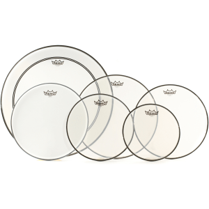 Remo Ambassador Complete Studio 6-piece Drumhead Propack - 10/12/14/16/22 inch and 14 inch Snare