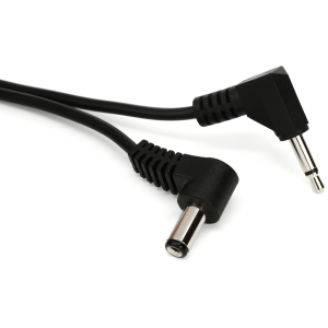 Voodoo Lab Pedal Power Cable - 2.1mm Right Angle to 3.5mm Mini Right Angle - 18 inch