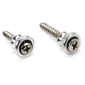 Gibson Accessories Strap Buttons 2-pack - Aluminum