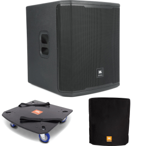 JBL PRX918XLF 18-inch Powered Subwoofer with Casters and Cover