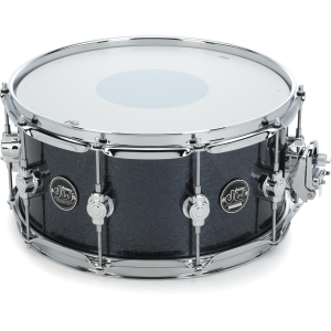 DW Limited-edition Performance Series Snare Drum - 6.5 x 14-inch - Black Sparkle Finish
