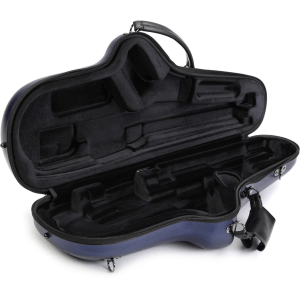 Protec BM304CTBX Micro Zip ABS Alto Saxophone Case - Blue