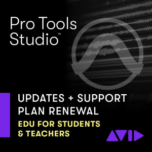 Avid Pro Tools Studio Perpetual License Upgrade for Teachers and Students (Continues Updates and Support for 1 Year)