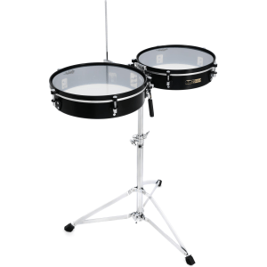 Pearl Travel Timbales - 14- and 15-inch - With Stand