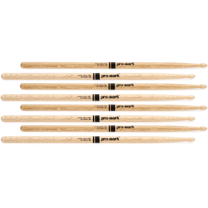 Promark Classic Attack Drumsticks - Shira Kashi Oak - 5A - Wood Tip - 4-pack