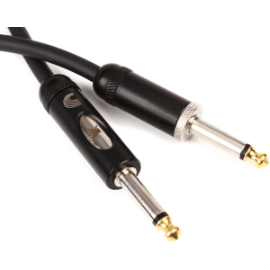 D'Addario PW-AMSK-20 American Stage Straight to Straight Instrument Cable with Kill Switch - 20 foot