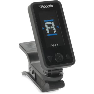 D'Addario Eclipse Rechargeable Clip-on Tuner - Black