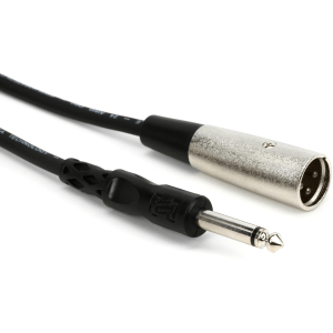Hosa PXM-120 Unbalanced Interconnect Cable - 1/4-inch TS Male to XLR Male- 20 foot
