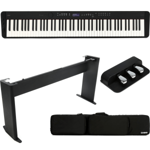 Casio Privia PX-S3100 88-key Digital Piano Essentials Bundle - Black