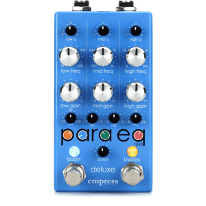 Empress Effects ParaEq MKII Deluxe Equalizer and Boost Pedal