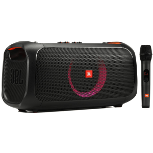 JBL Lifestyle PartyBox On-the-Go Portable Bluetooth Speaker with Wireless Microphone & Lighting Effects
