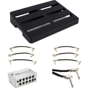 SKB Pedalboard Kit with MXR Power Supply and Cables