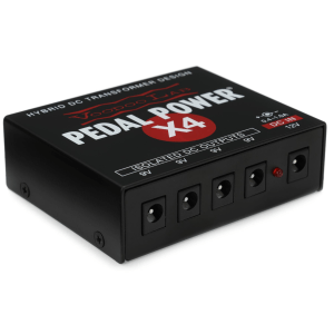 Voodoo Lab Pedal Power X4 4-output Isolated Guitar Pedal Power Supply