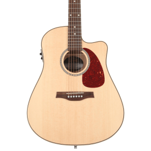 Seagull Guitars Performer Cutaway Flame Maple Dreadnought Acoustic-electric Guitar - Natural
