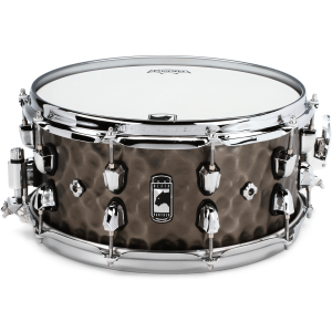 Mapex Black Panther Persuader Snare Drum - 6.5 x 14-inch, Hammered Brass