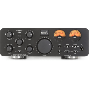 SPL Phonitor 3 DAC Headphone Amplifier and Monitor Controller - Black