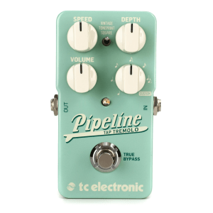TC Electronic Pipeline Tremolo Pedal with Tap Tempo