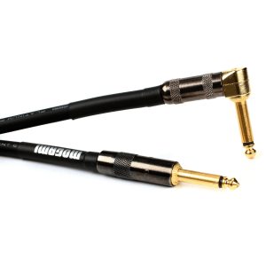 Mogami Platinum Guitar 03R Straight to Right Angle Pedal Cable - 3 foot
