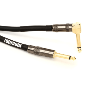 Mogami Platinum Guitar 06R Straight to Right Angle Instrument Cable - 6 foot