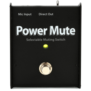 Pro Co Power Mute Active Microphone Muting Pedal