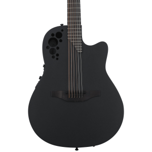 Ovation Pro Series Elite Tx E 2058-5 12-string Acoustic-electric Guitar - Black