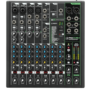 Mackie ProFX10v3 10-channel Mixer with USB and Effects