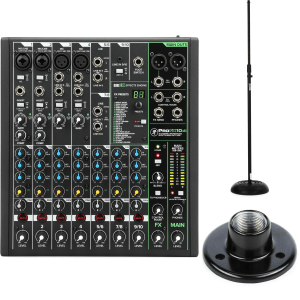 Mackie ProFX10v3 10-channel Mixer with Stand