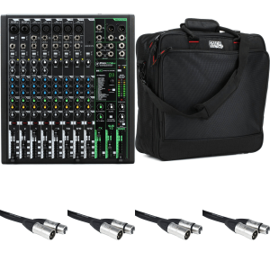 Mackie ProFX12v3 12-channel Mixer with USB and Effects Bundle