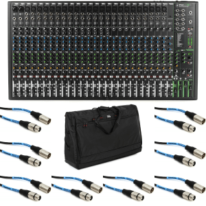 Mackie ProFX30v3 30-channel Mixer with USB and Effects Bundle