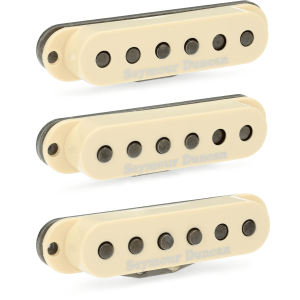 Seymour Duncan Psychedelic Strat Single-Coil 3-piece Pickup Set - Cream With Logo